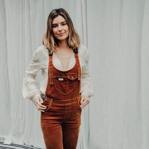 Mumsie Caramellq Corduroy Overalls size S